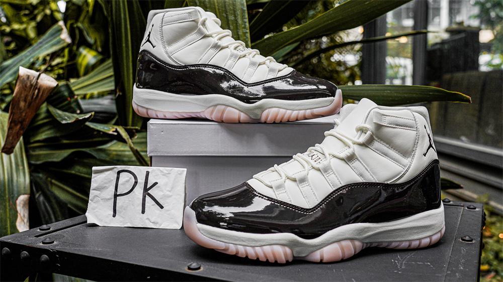 PK GOD Jordan Air Jordan 11 Retro White Black RETAIL MATERIALS READY TO SHIP